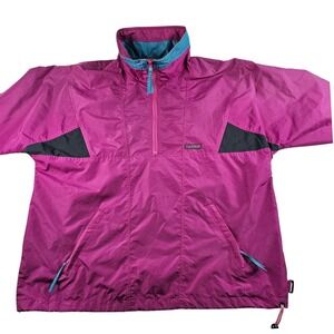 Vintage Canyon Windbreaker Jacket for Men Lightweight Retro Outdoor Wear‎